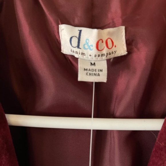 Cranberry leather/suede new jacket - Picture 13 of 14